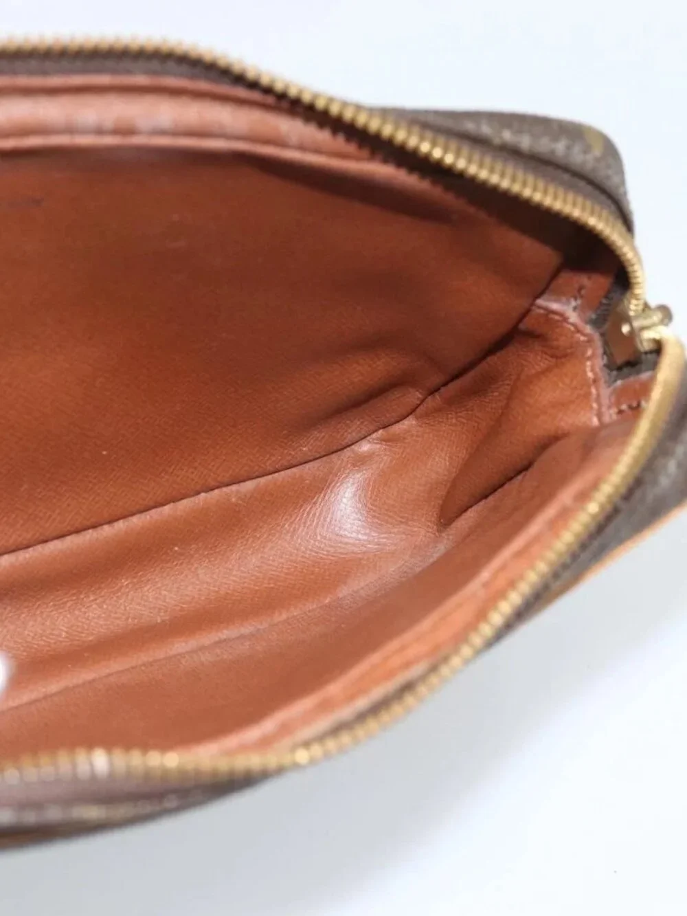 LOUIS VUITTON Monogram Marly Dragonne PM Clutch Bag M51827 LV Auth BA13571